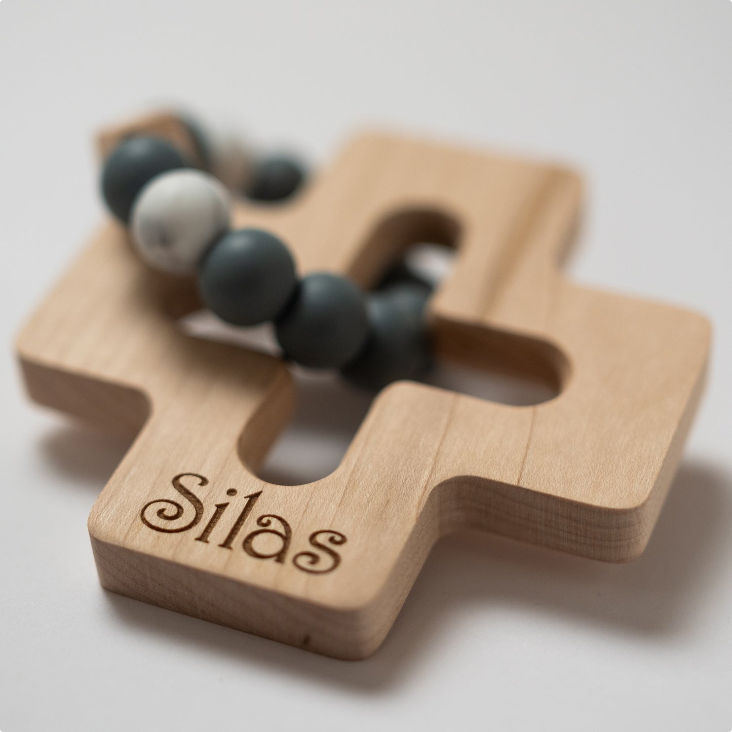 Guardian Angel Cross Teether and Akathist