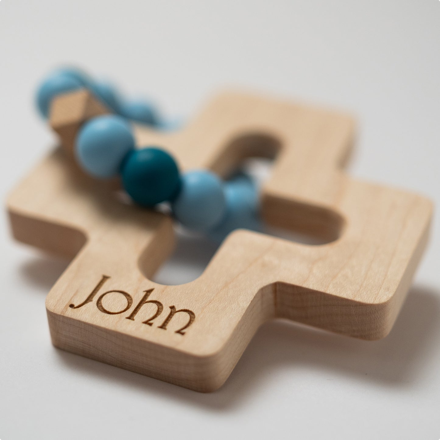 Guardian Angel Cross Teether and Akathist